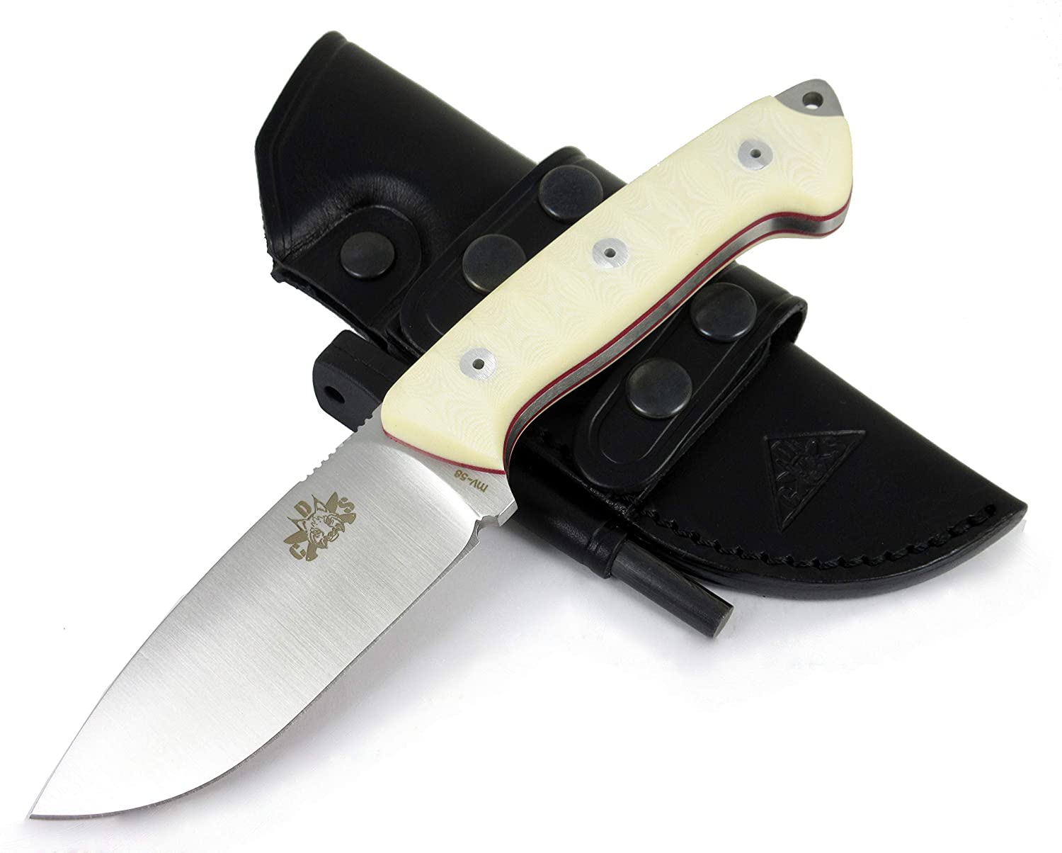 MOVA – 58 – WHITE PREMIUM BUSHCRAFT KNIFE